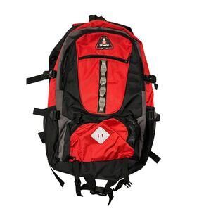 XPress New York  Red Black Computer XL Backpack